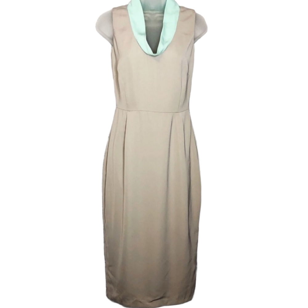 ASOS Stone/Mint Sleeveless Dress